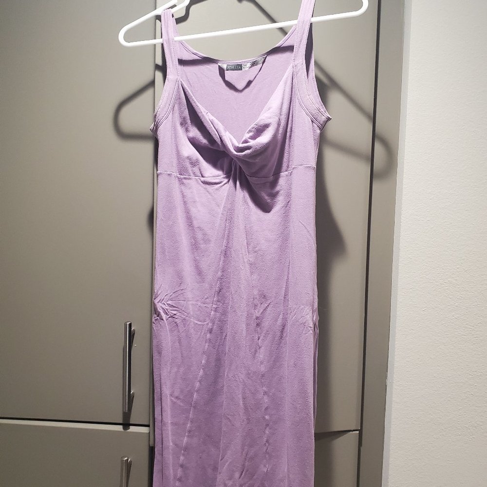 Athleta purple dress, size small, GUC